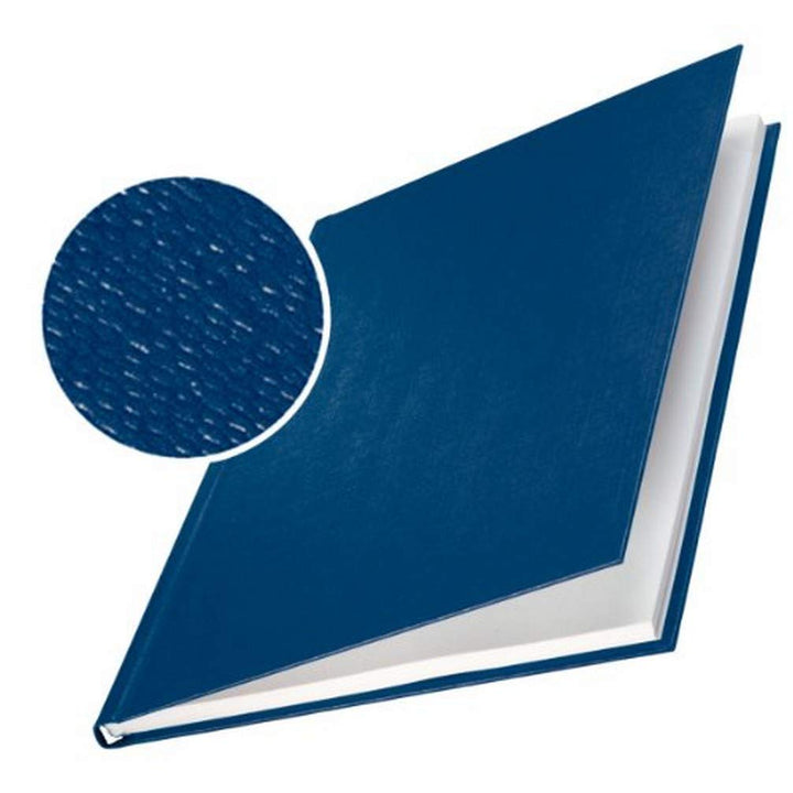 Leitz Buchbindemappe impressBIND Hard Cover 7.0mm blau, Blau
