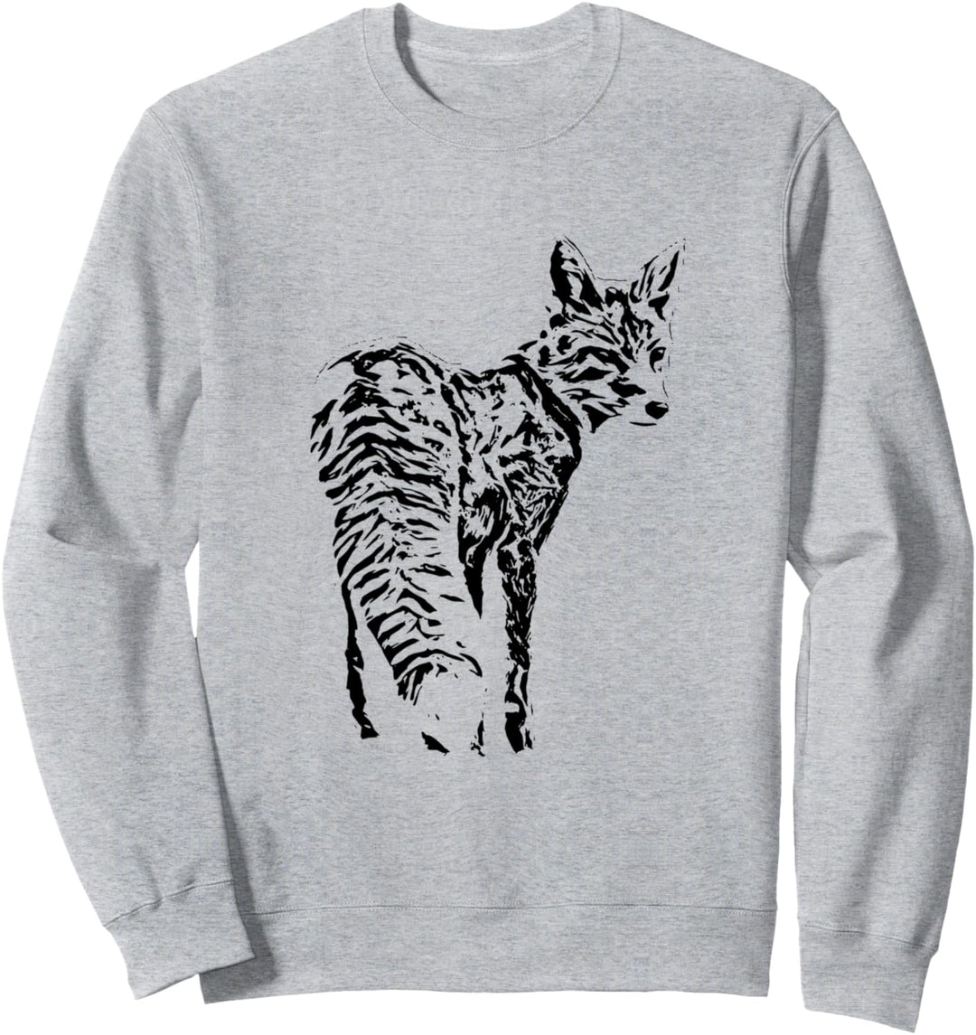 Fuchs schlaue Füchse Tiere Wald schlauer Fuchs Design Sweatshirt