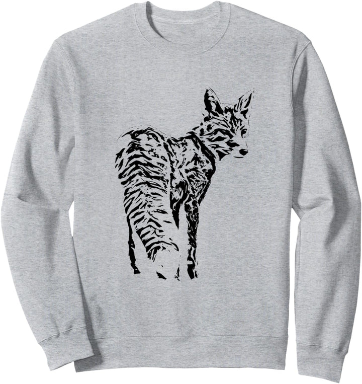 Fuchs schlaue Füchse Tiere Wald schlauer Fuchs Design Sweatshirt