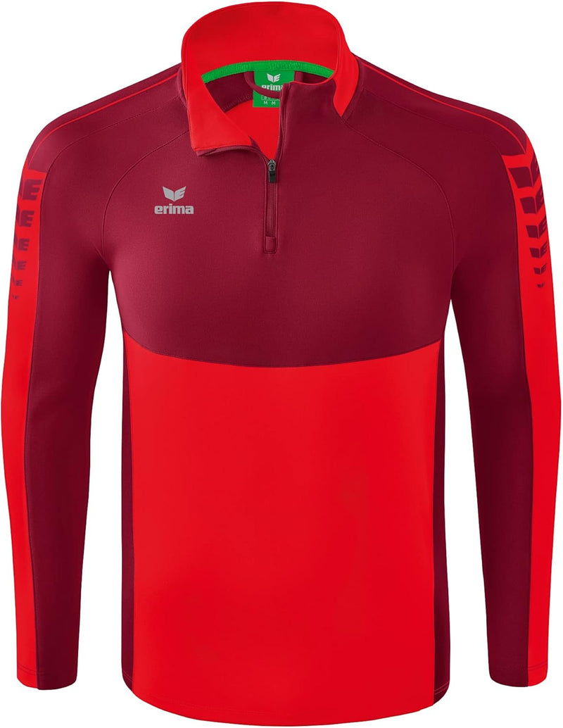 Erima Unisex Six Wings Trainings Top 3XL Rot/Bordeaux, 3XL Rot/Bordeaux