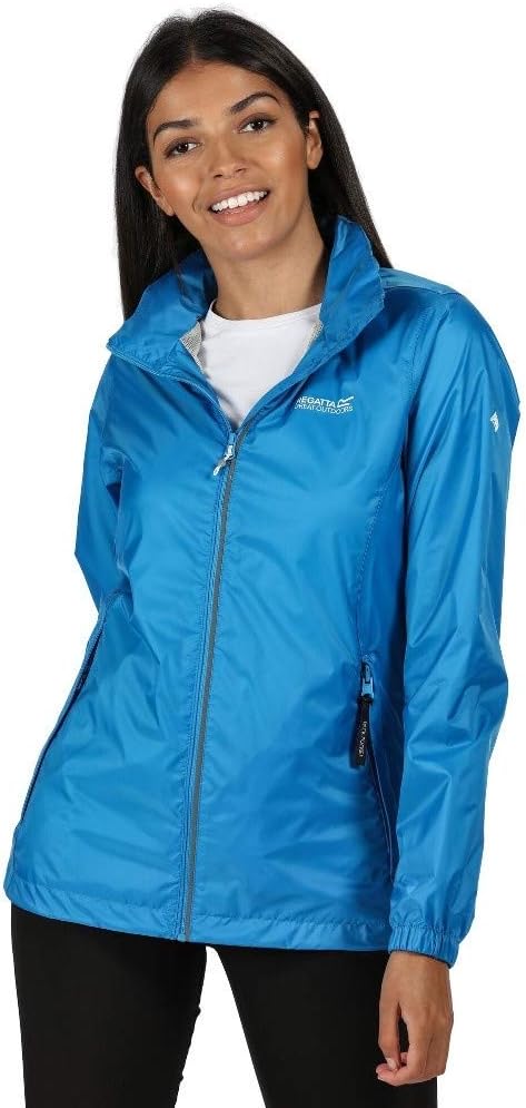 Regatta Damen Corinne Iv Jacke, Atoll Blau, 34 Neon Pfirsich 36, Neon Pfirsich 36