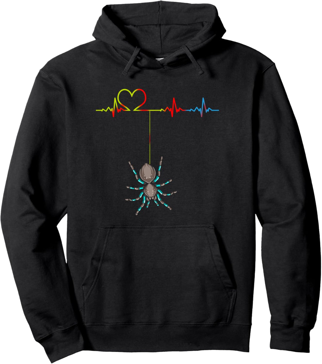 Spinne Geschenk Kostüm Vogelspinne Terrarium Spinnennetz Pullover Hoodie