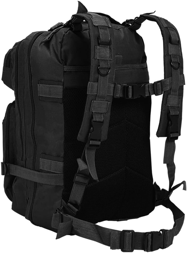 vidaXL Army Rucksack Armee-Stil Reissfest Witterungsbeständig Kampfrucksack Armeerucksack Bundeswehr