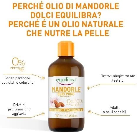 Equilibra Olio di Mandorle Dolci - 250 ml