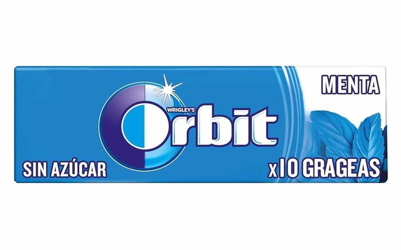 ORBIT OHNE ZUCKER KAUGUMMIS MINT