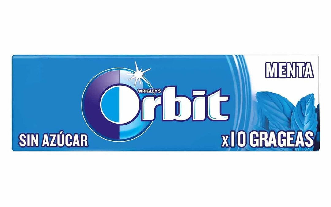 ORBIT OHNE ZUCKER KAUGUMMIS MINT