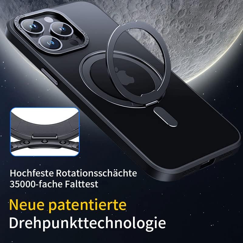 SZJLDS Hülle für iPhone 14 Pro Max Handyhülle [Stark Magnetisch] [Kompatibel mit MagSafe] [360°Unsic