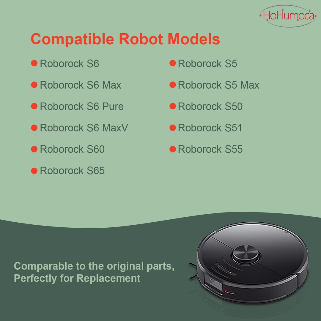 Zubehör für Xiaomi Roborock Saugroboter S5 Max S6 Max S6 Pure S6 MaxV S50 S51 S55 S60 S65 S5 S6, Ers