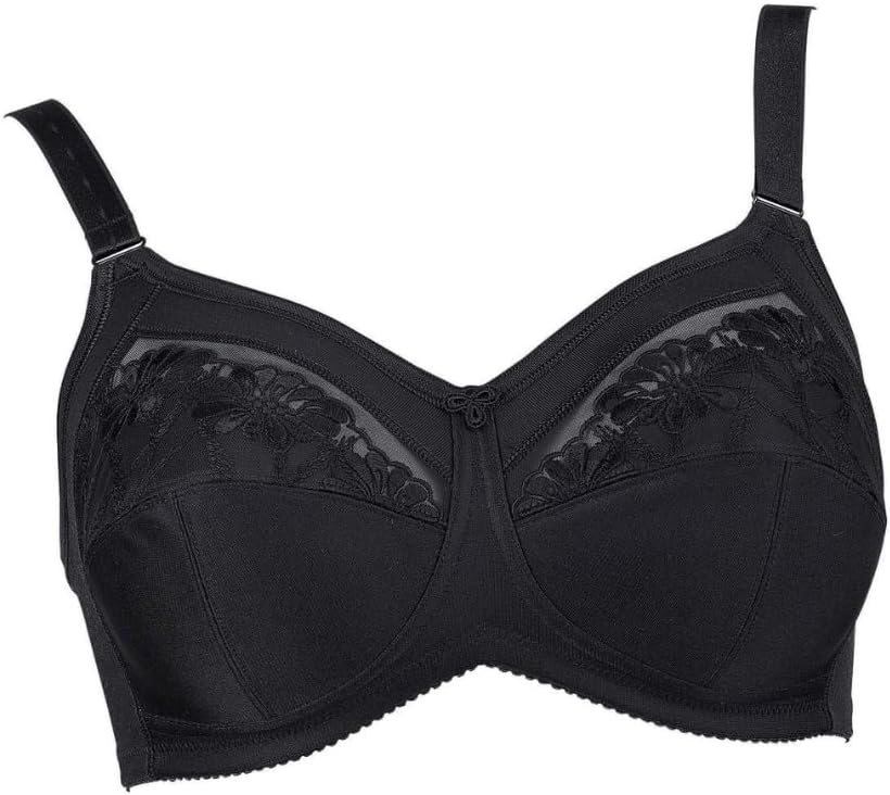 Anita Damen BH (Ohne Bügel), 5448 Entlastungs-BH Safina 70D Schwarz (Schwarz 001), 70D Schwarz (Schw