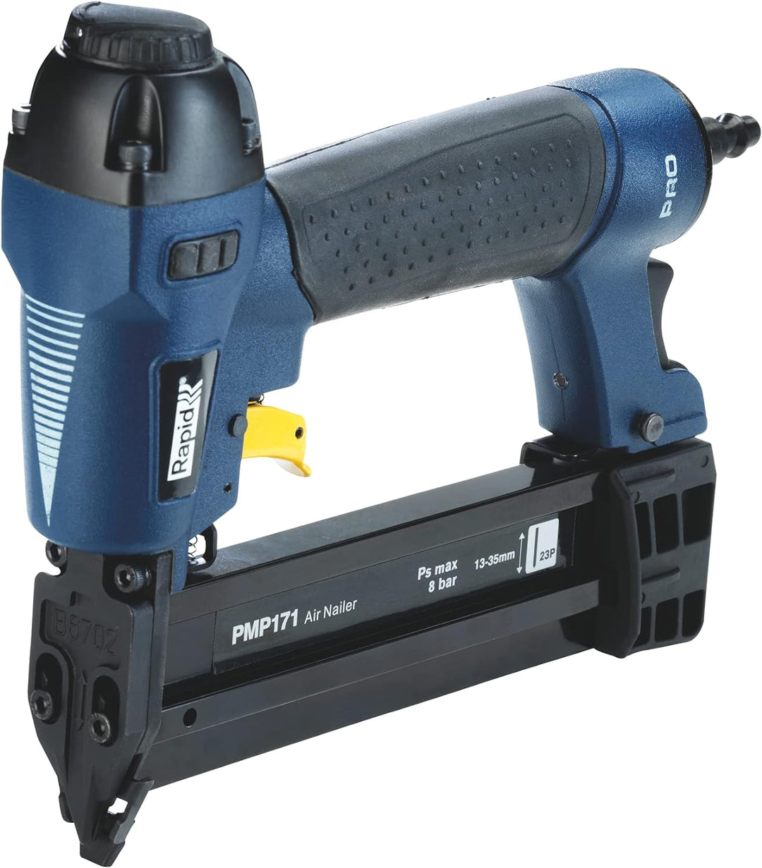 Rapid Stiftnagler Druckluft PMP171, Professioneller Druckluftstiftnagler für präzises Arbeiten mit M