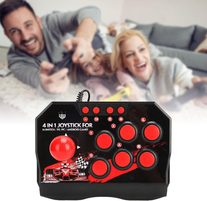 Arcade Fight Stick, Wired Arcade Joystick Universelles tragbares Arcade Fight Stick Computerspiel-Co