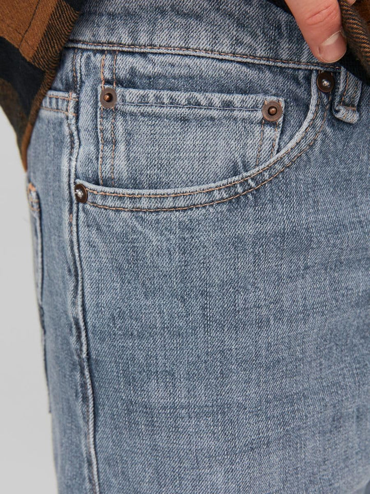 JACK & JONES Male Relaxed Fit Jeans JJICHRIS JJCOOPER JOS 280 Relaxed Fit Jeans 36W / 34L Grey Denim