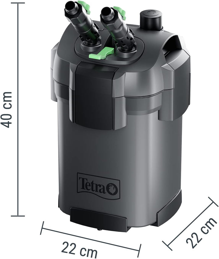 Tetra Aquarium Aussenfilter EX 700 Plus - leistungsstarker Filter für Aquarien bis 200 L, schafft kr