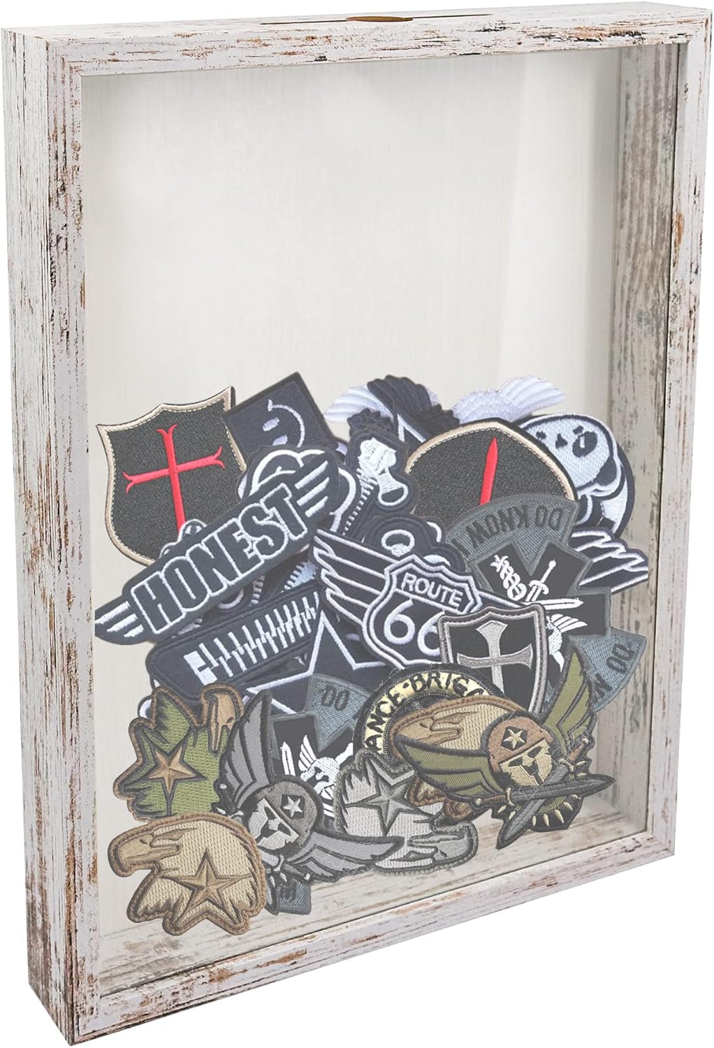 FramePro Ticket Shadow Box Top Loading Display Case Frame with Slot on Top, Customalised DIY Sweet G