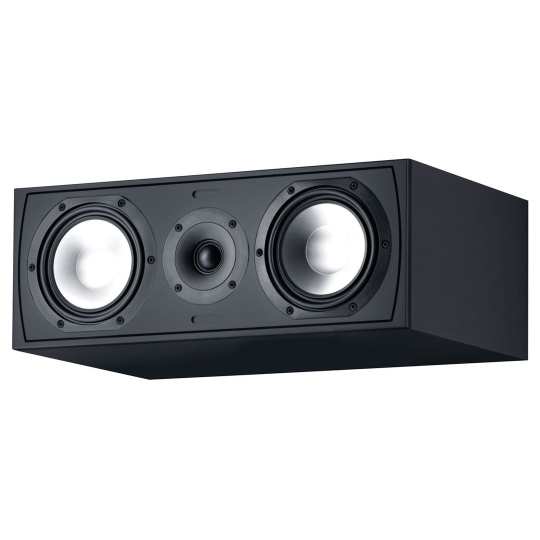 Canton GLE 455.2 Center Mittelkanallautsprecher, 80/140 Watt, schwarz schwarz Single, schwarz Single