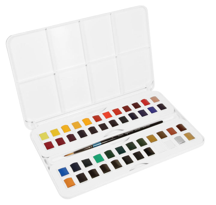 Daler Rowney Aquafine Set 48 Halbschuhe Mehrfarbig, D131900201, bunt