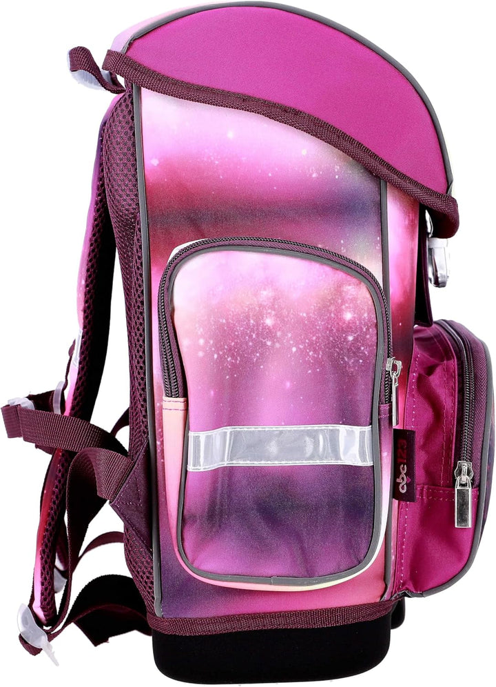 Einhorn Unicorn Pferd Pony Horse 9 Teile Set Schulranzen Schultasche Ranzen Tornister Federmappe Sch