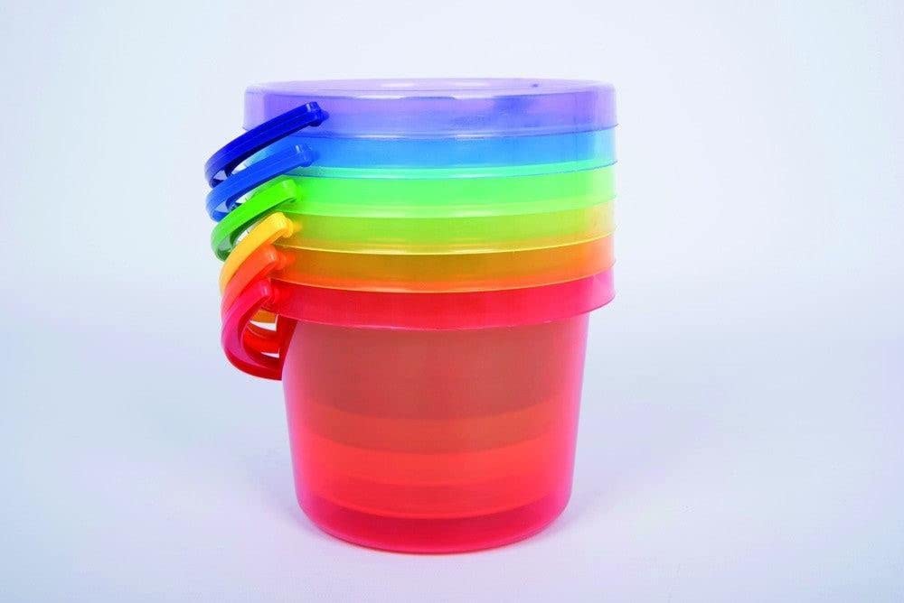 TickiT 73101 Bucket Set, 162 mm, Translucent Einzeln, Einzeln