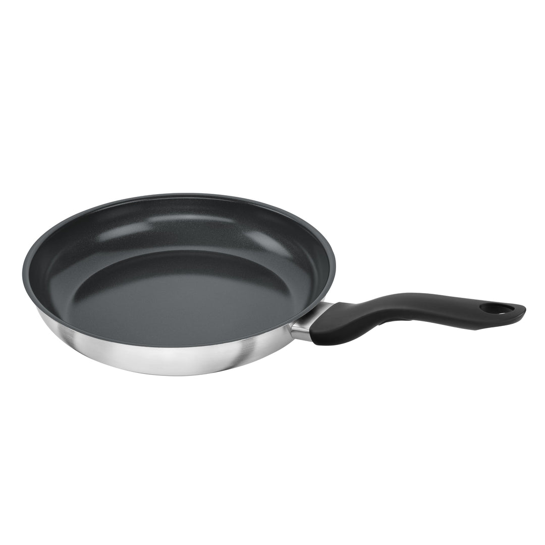 HENCKELS by ZWILLING Stream Bratpfanne 28 cm mit Antihaft-Keramik-Beschichtung, Induktionsgeeignet,