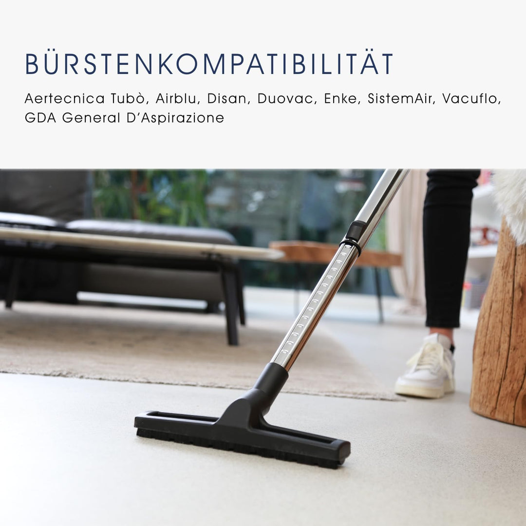 Bausatz 5 Hartbodendüse für Zentralstaubsauger Durchmesser ø32mm