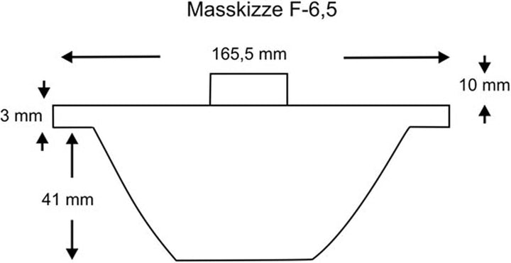 Reckhorn 2 Wege Autolautsprecher/Einbaulautsprecher CS- 6 (Kalottenhochtöner 2.5 cm & Bassmitteltöne