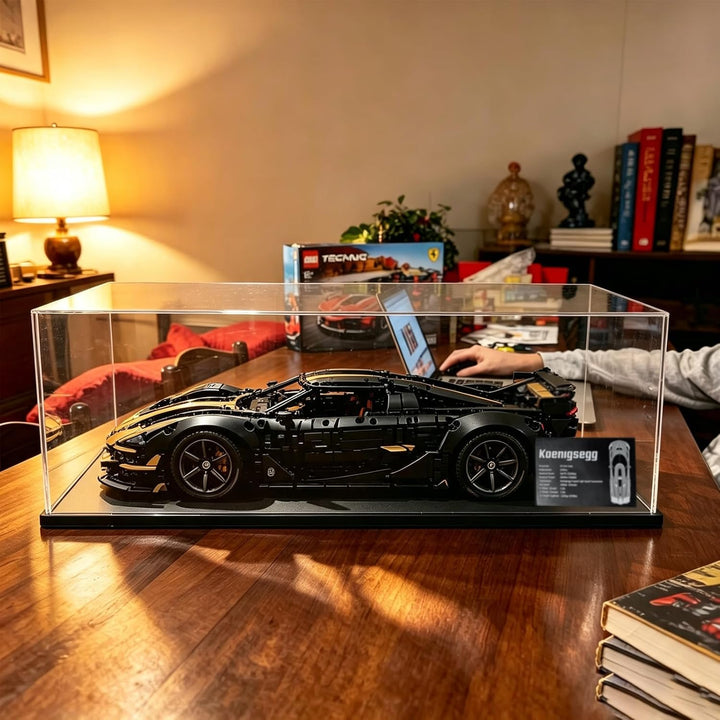 Acryl Vitrine Klar für Lego Actionfiguren Funko Pop Modell Skulptur Transparenter Plexiglas Display