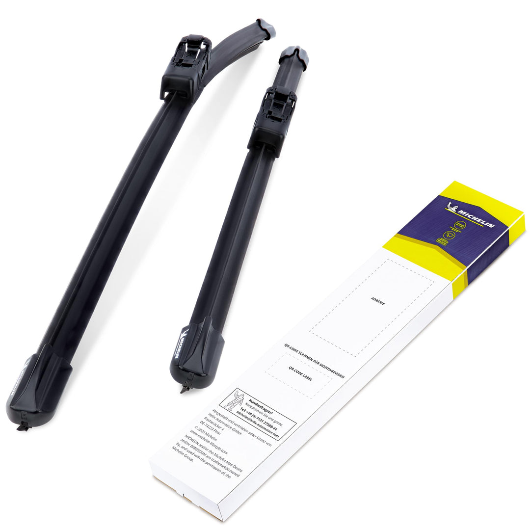 MICHELIN Scheibenwischer Set ECO115 | Audi A6 | 650/530mm | Nachhaltige Verpackung