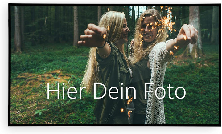 WANDURLAUB - Dein Bild auf Acryl - XXL Bild - 100x60 cm Acrylglas mit eigenem Foto bedrucken - hochw