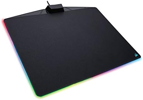 Corsair MM800 Polaris RGB Gaming Mauspad (Medium, RGB 15 Zonen Beleuchtung, Harte Oberfläche, 400mm