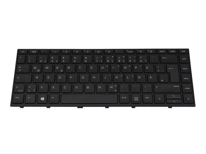 IPC-Computer HP L01072-041 Original Tastatur DE (deutsch) schwarz/schwarz matt ohne Numpad für ProBo
