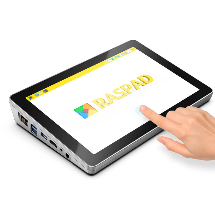 SUNFOUNDER RasPad 3.0 - EIN All-in-One für Raspberry Pi 4B Tablet mit 10,1" Touchscreen und integrie