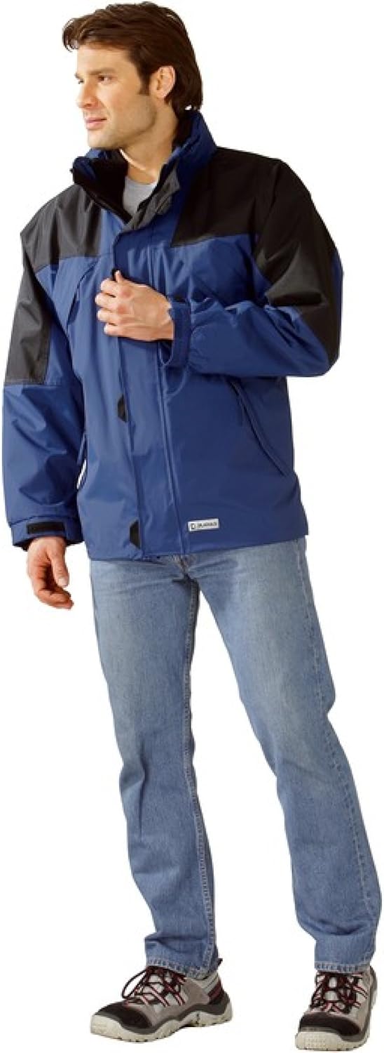 Planam Redwood Jacket Red/Black 3XL AMPORABLAU/SCHWARZ, 3XL AMPORABLAU/SCHWARZ