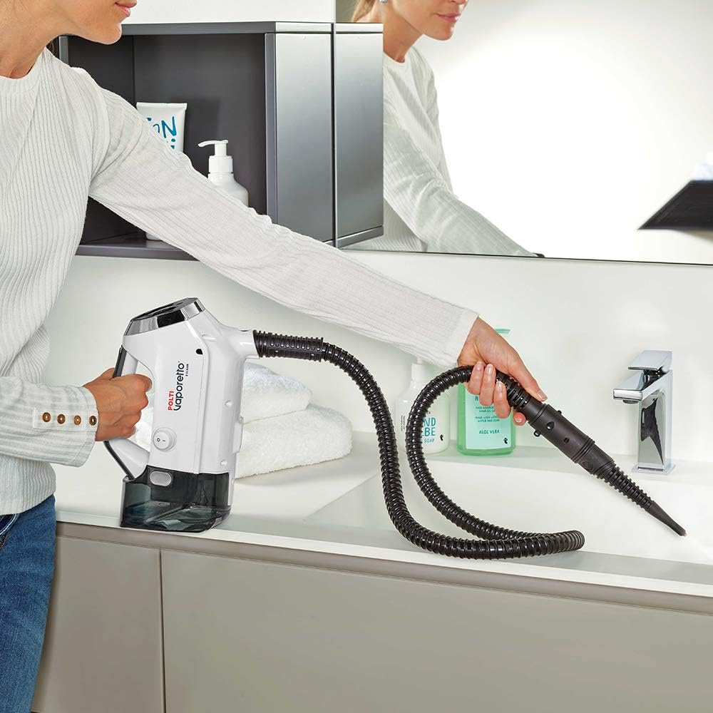 Polti Vaporetto 3 Clean PTEU0295, Dampfsauger, tötet und beseitigt 99,9%* der Viren, Keime und Bakte