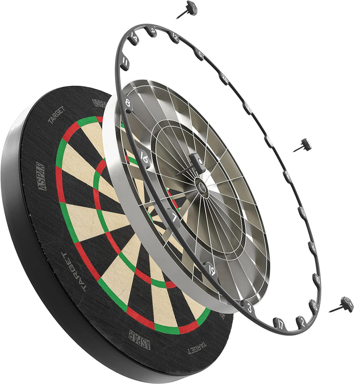 Target Darts Aspar Dartscheibe Einzelbett, Einzelbett