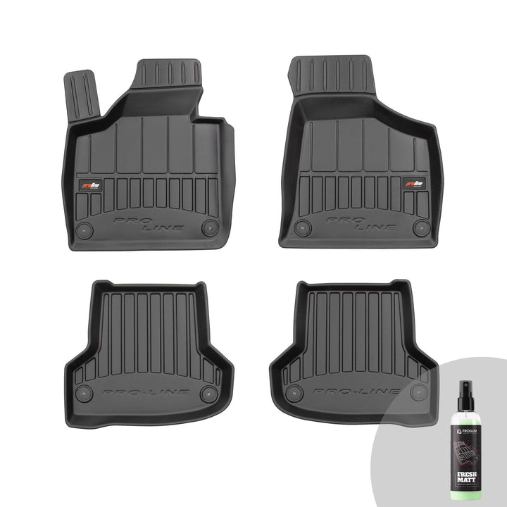 FROGUM ProLine 3D Gummimatten Exklusiven Auto Fussmatten Autofussmatten für Audi A3 8P 2003-2013, fü