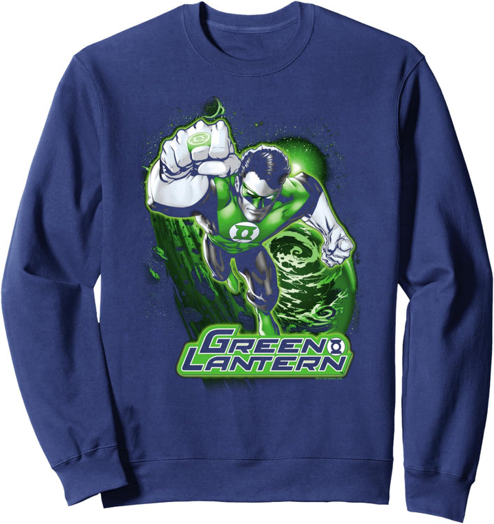 Green Lantern Green & Gray Sweatshirt