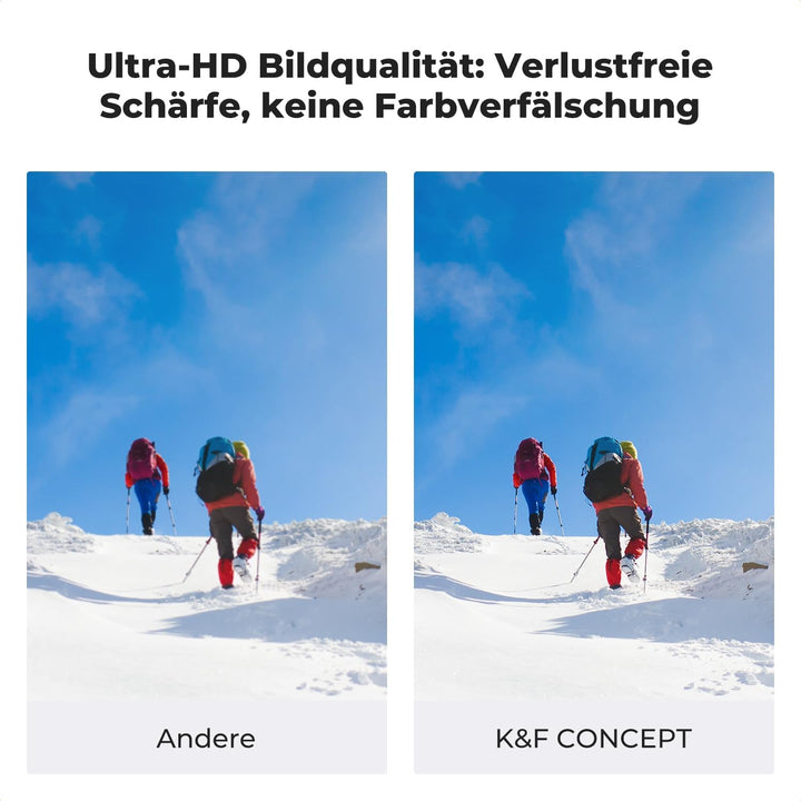 K&F Concept Nano X-Serie Magnetischer CPL Filter 55mm-Zirkular-Polfilter Magnetischer Polarisationsf