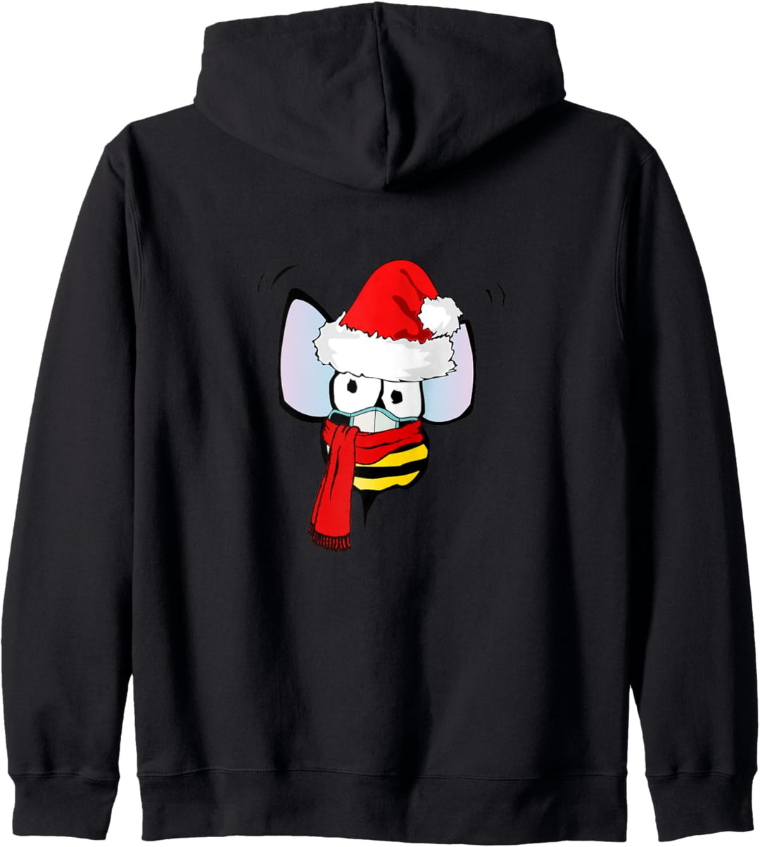 Lustige maskierte HoneyBee Imker-Weihnachtsfeiertag Kapuzenjacke