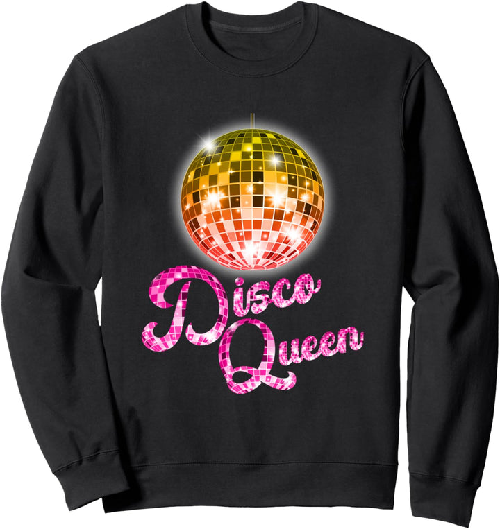 Disco Queen - Party Girl - 90er Jahre 80er Frauen Damen Sweatshirt