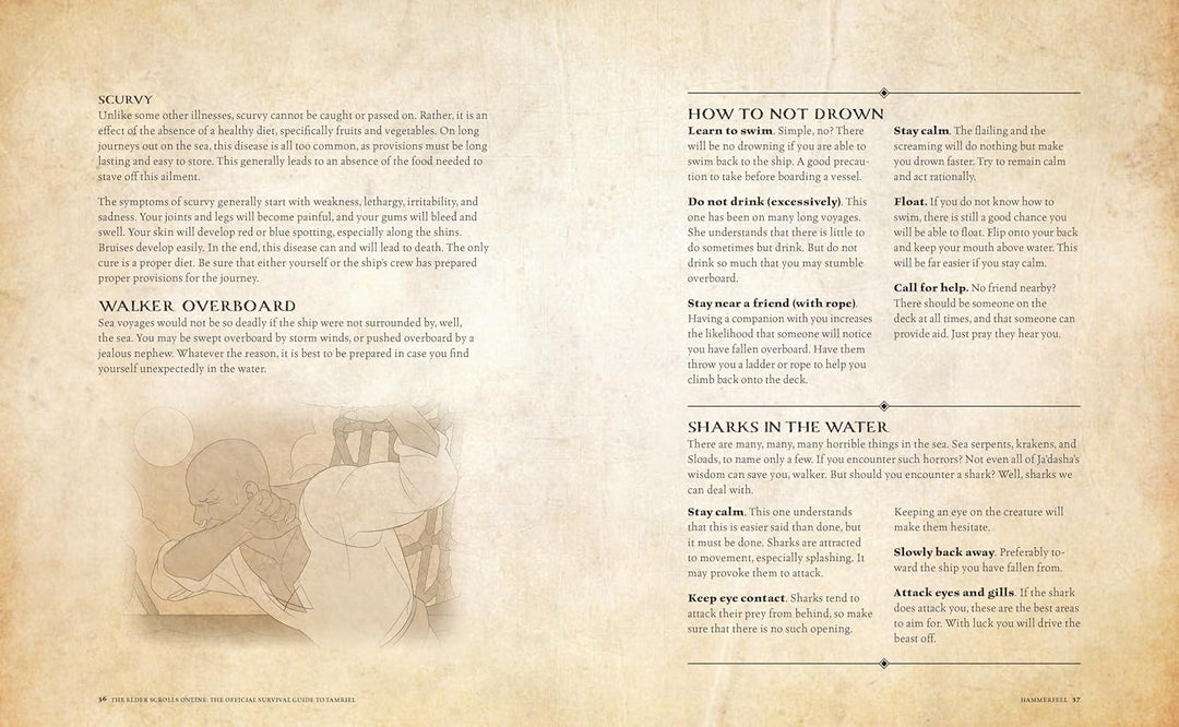 The Elder Scrolls: The Official Survival Guide to Tamriel, Gebundenes Buch