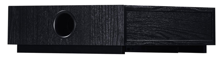 Canton ASF 75 SC aktiver Subwoofer (60/120 Watt) schwarz (Stück) schwarz Single, schwarz Single
