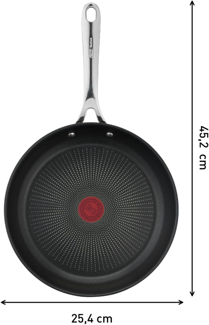 Tefal Jamie Oliver by Cook's Direct On Bratpfanne 24 cm, Antihaft, Induktionstauglich, Backofenfest,