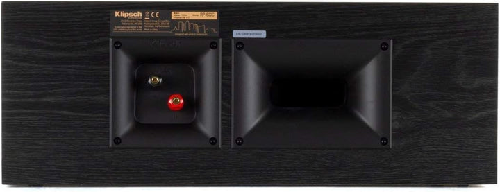 Klipsch RP-500C Schwarz, Schwarz
