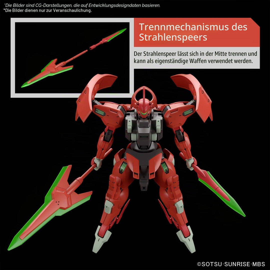 BANDAI Gundam – HG 1/144 Darilbalde – Modellbausatz, Darilbalde