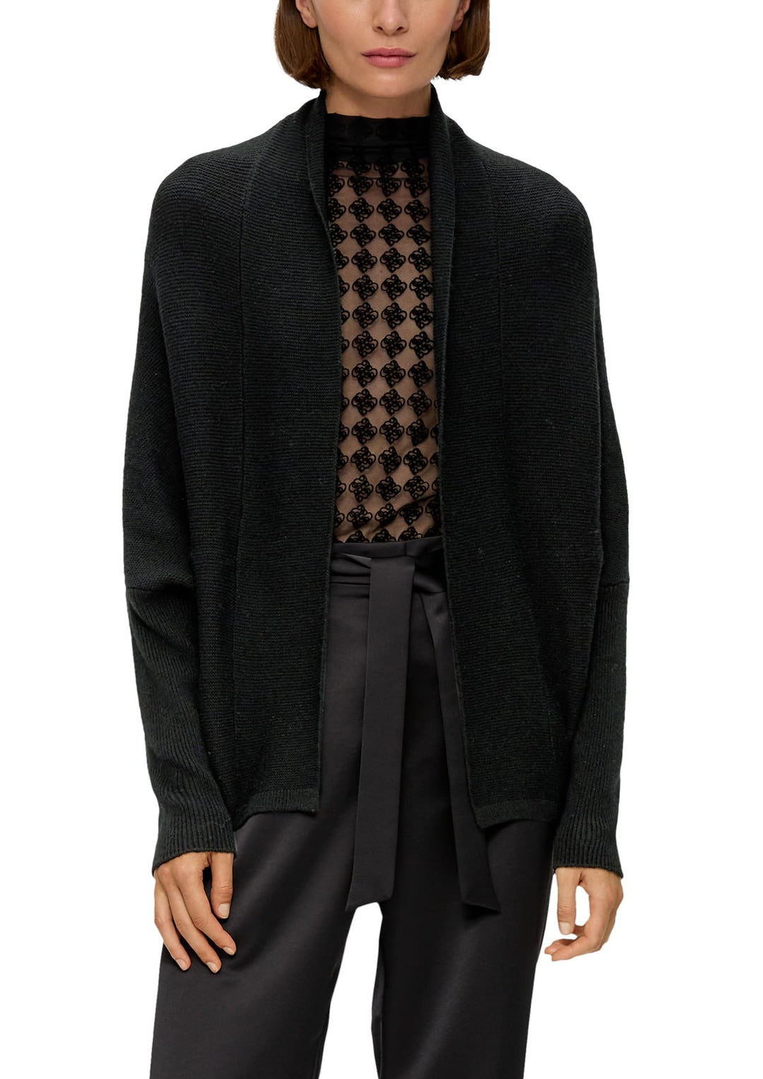 s.Oliver BLACK LABEL Damen Cardigan mit Pailletten S 9999, S 9999