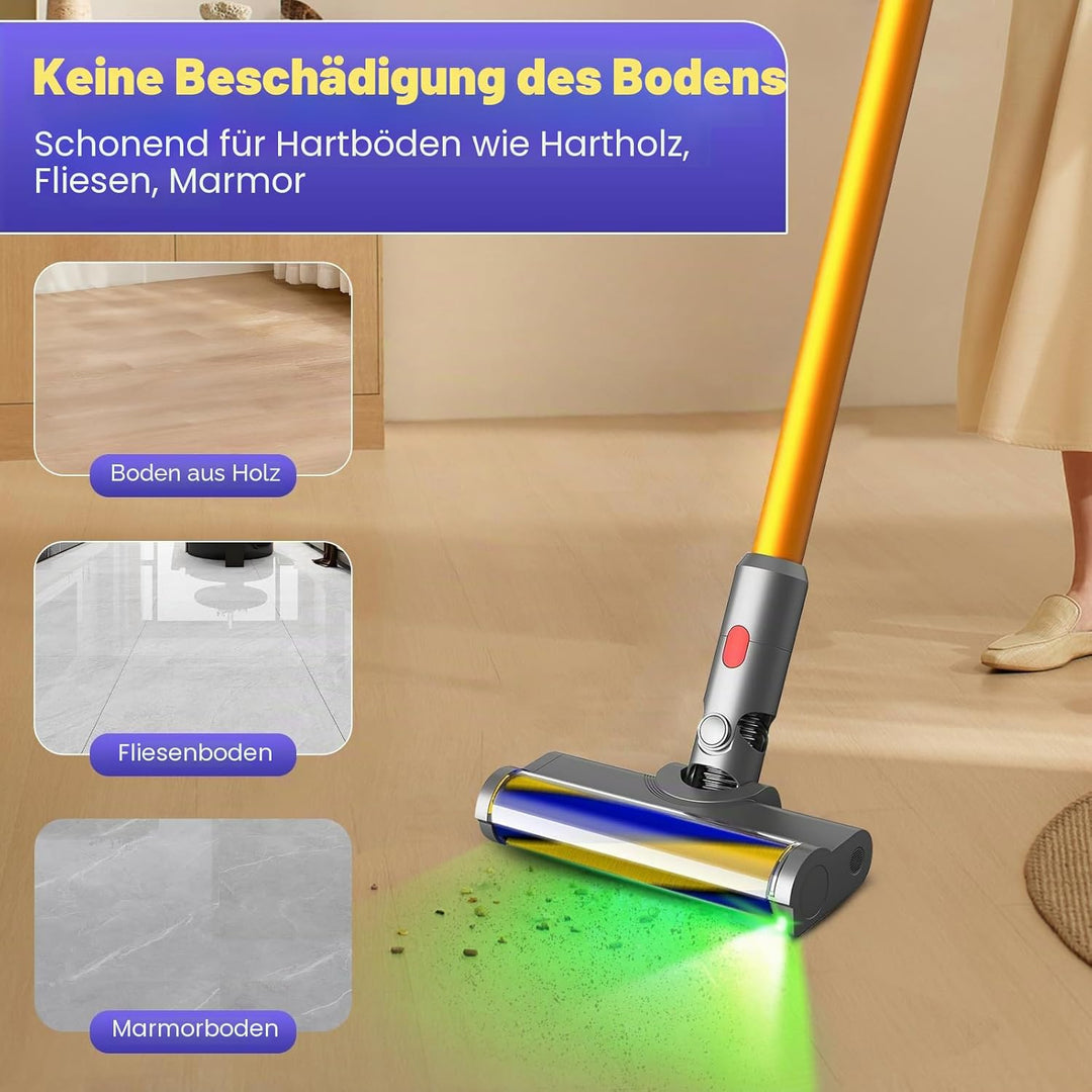 Weicher Rollbürstenkopf für Dyson V12 Detect Slim / V10 Slim Zubehör, schnurlose Reiniger, Hartholzb