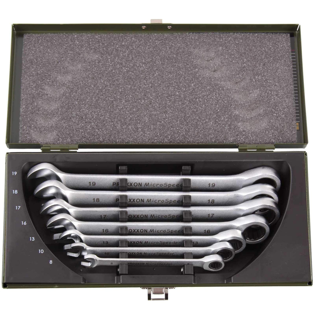 Proxxon 23275 MicroSpeeder Satz in Standardausführung, 8-10-13-16-17-18-19 mm