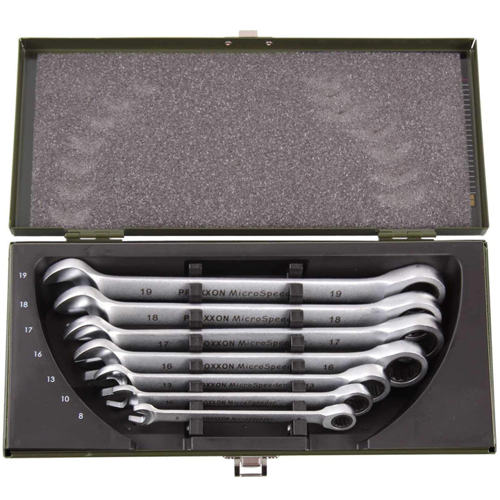 Proxxon 23275 MicroSpeeder Satz in Standardausführung, 8-10-13-16-17-18-19 mm