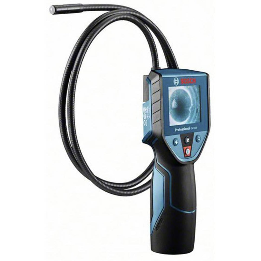 Bosch Professional Inspektionskamera GIC 120 (Kabellänge: 120 cm, Display: 2,7’’, 4x AA-Batterie, im