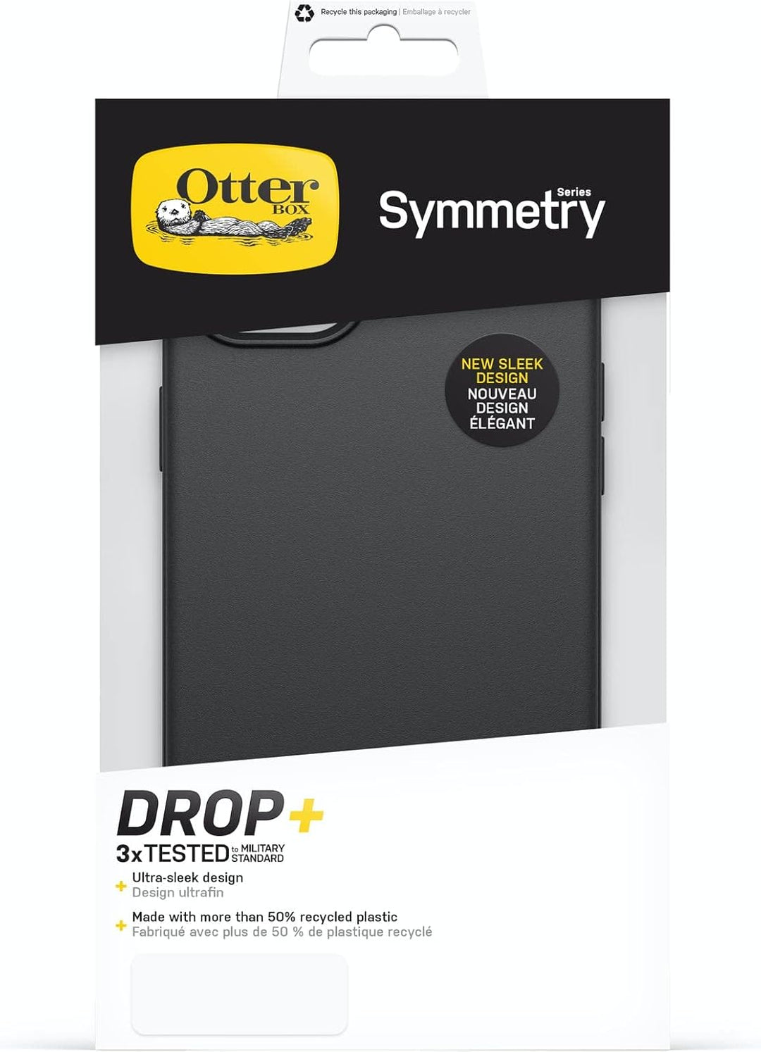 OtterBox Symmetry Hülle für iPhone 14 Plus, sturzsicher, schützende dünne Hülle, 3X getestet nach Mi
